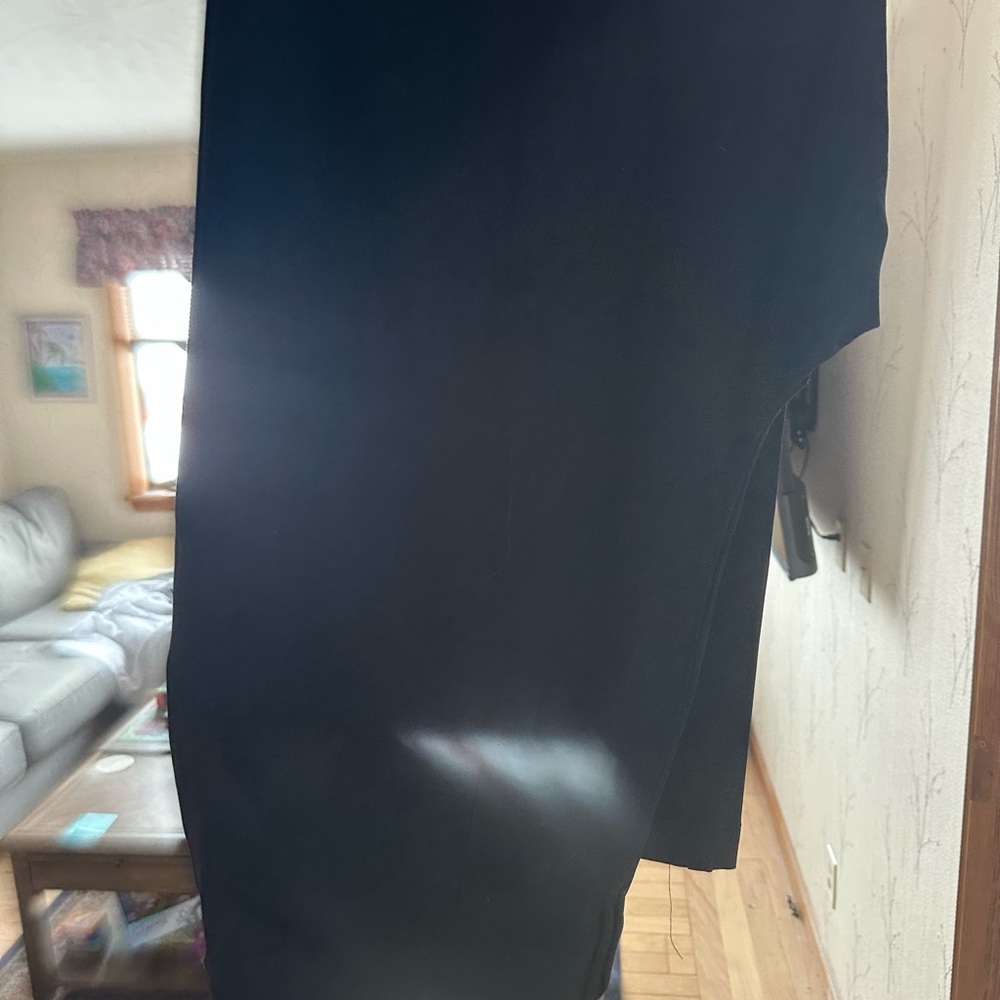 Black Zippered Pants